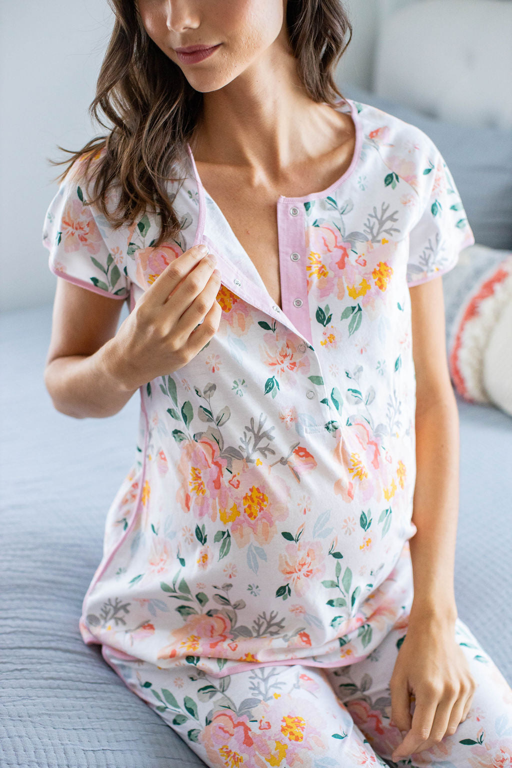 Mila Maternity Nursing Pajamas