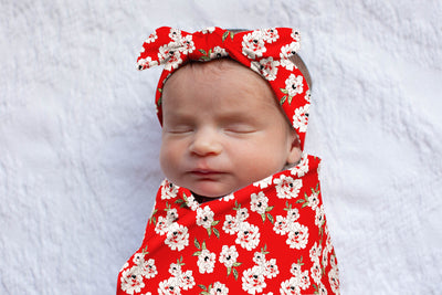 Sadie Pregnancy/Postpartum Robe & Matching Swaddle Blanket & Headband Set
