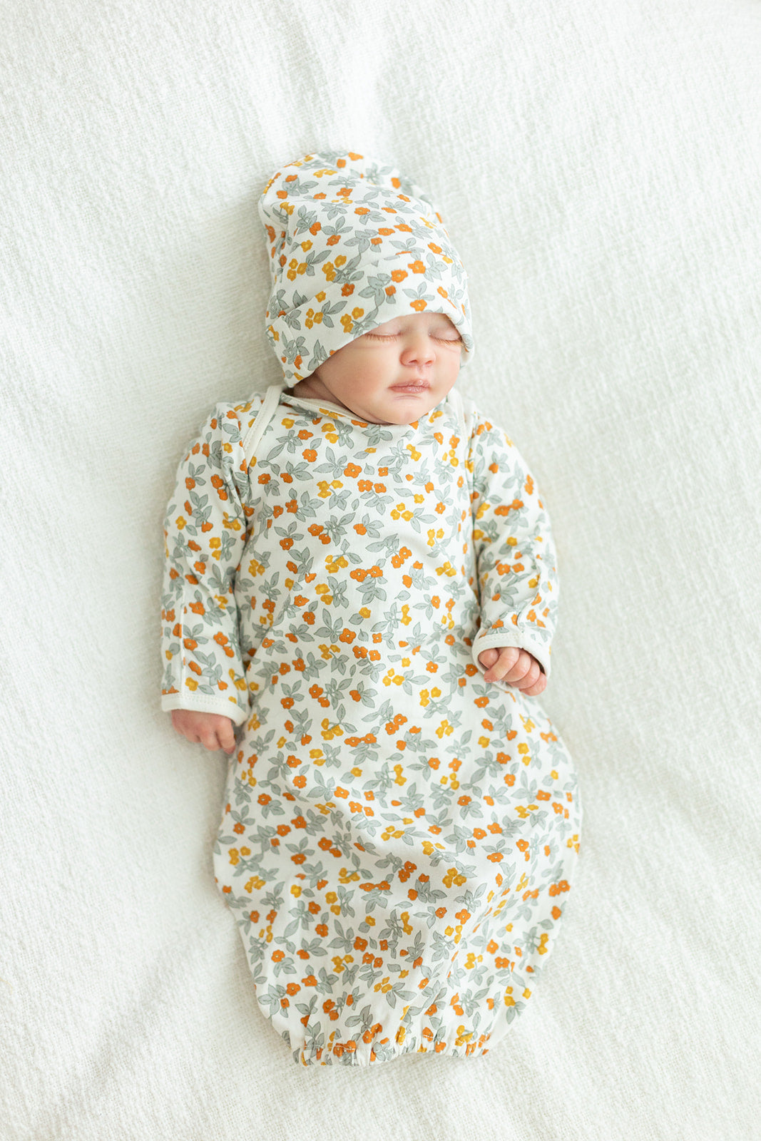 Aspen Newborn Coming Home Outfit and Matching Hat