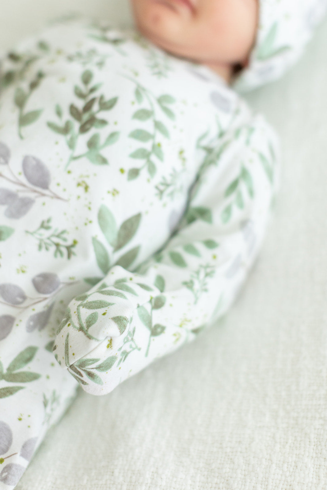 Morgan Pregnancy/Postpartum Robe & Baby Gown & Hat Set