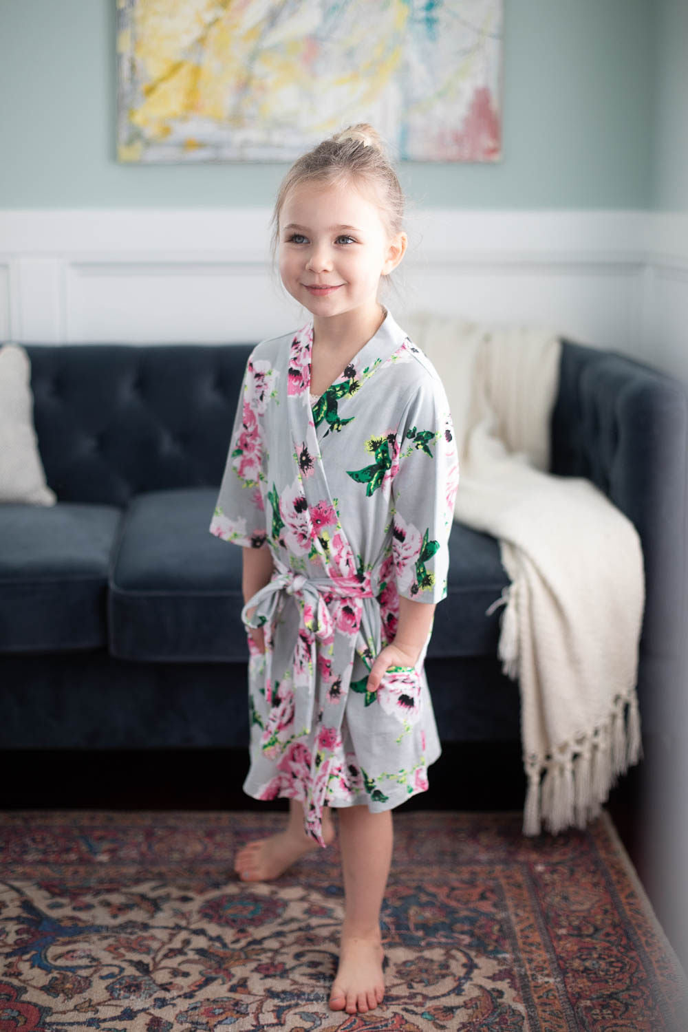 Olivia Little Girl Robe
