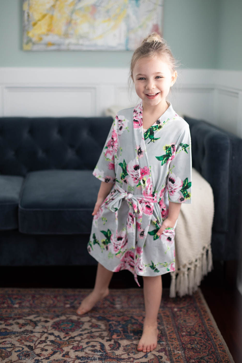 Olivia Little Girl Robe