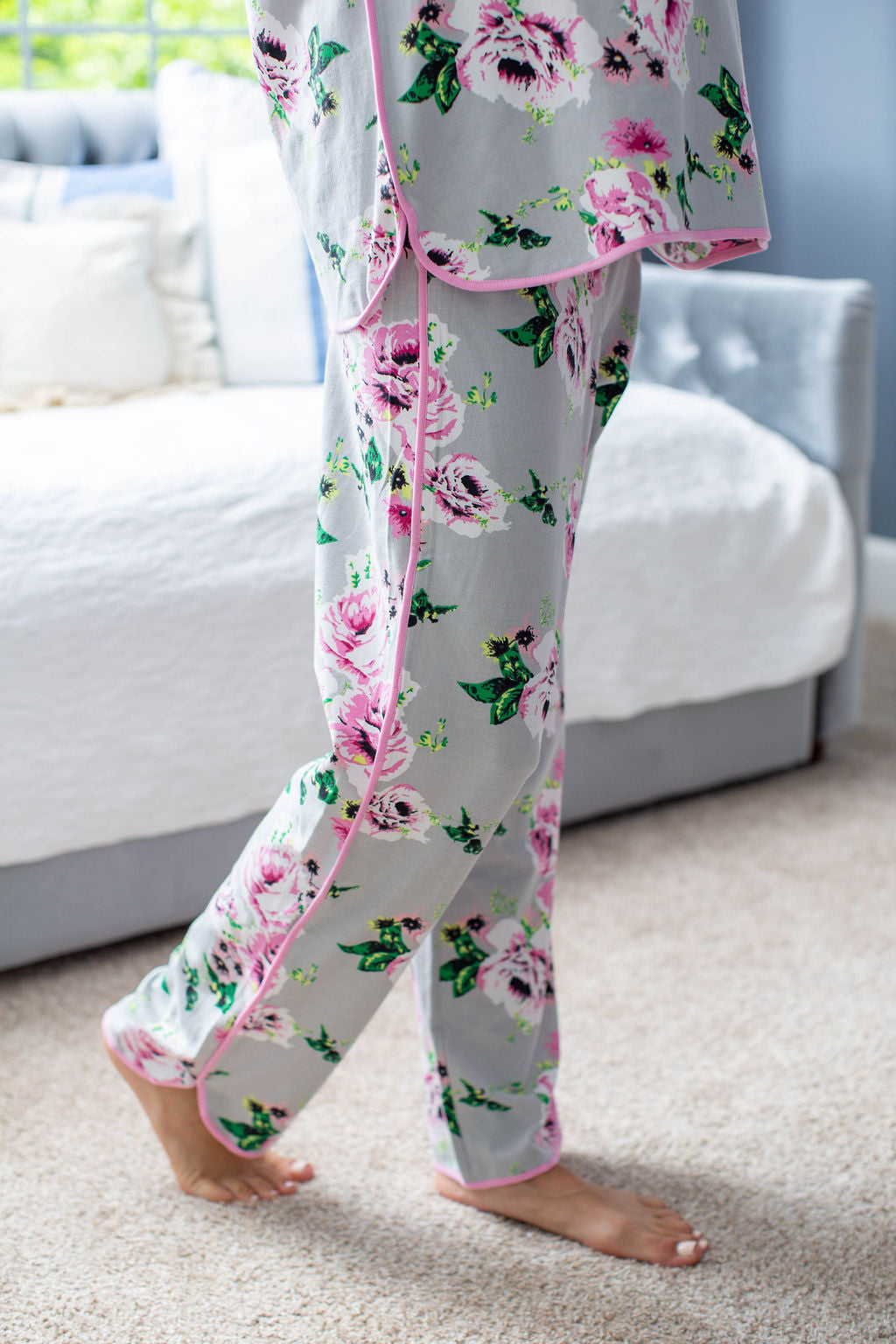 Olivia Mommy & Me Matching Maternity PJ Sets