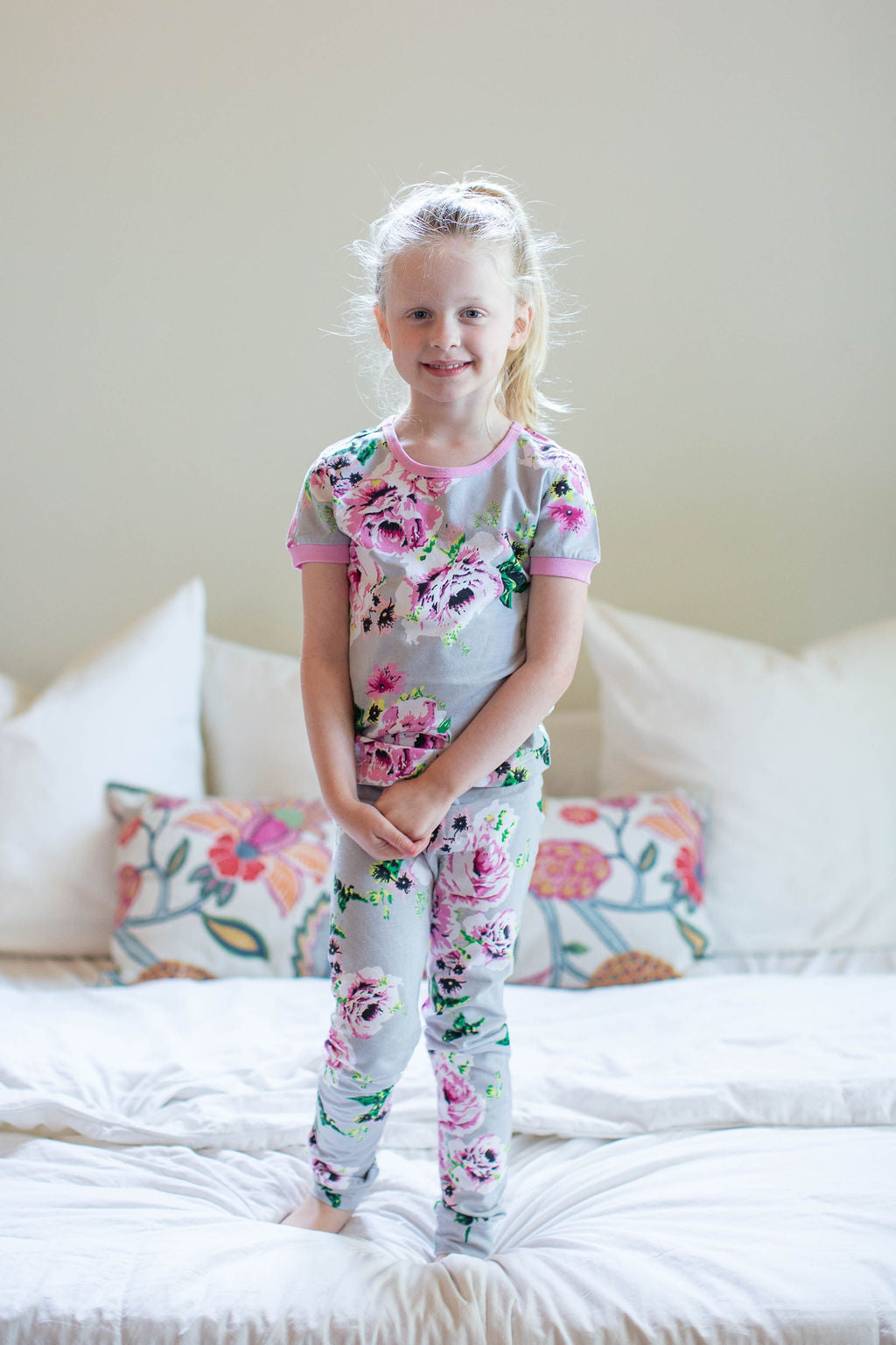 Olivia Mommy & Me Matching Maternity PJ Sets