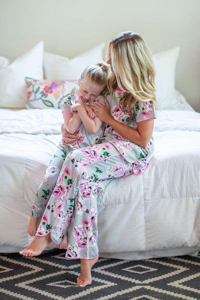 Olivia Mommy & Me Matching Maternity PJ Sets