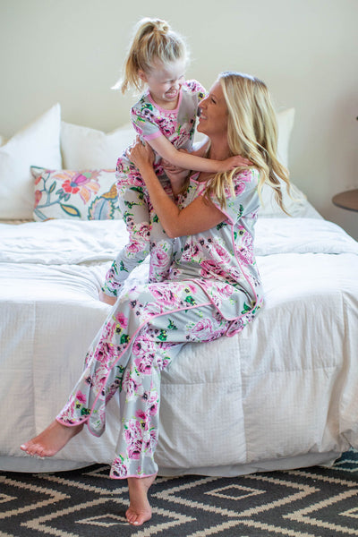 Olivia Mommy & Me Matching Maternity PJ Sets