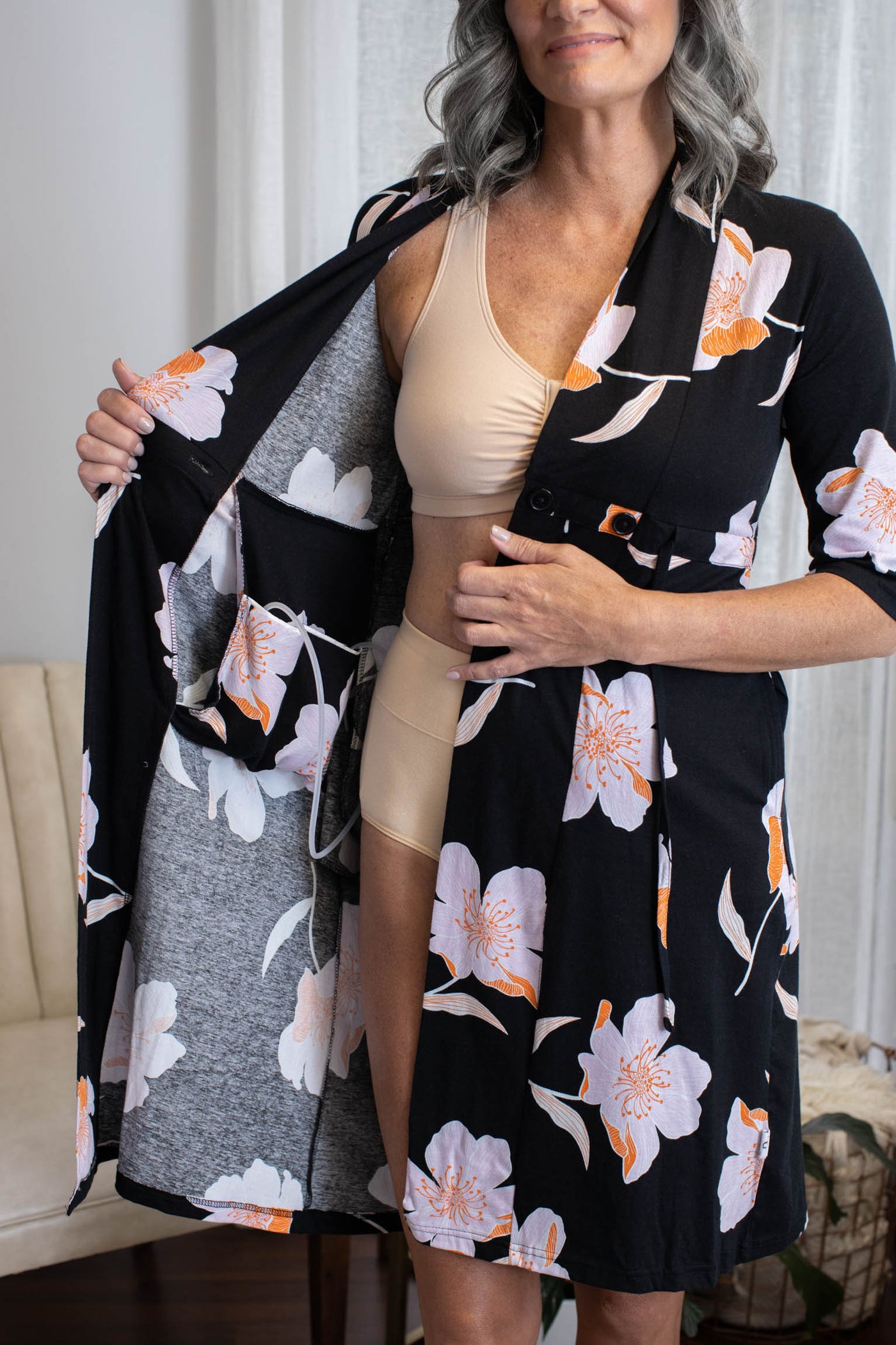 Willow Post Surgery Recovery Robe