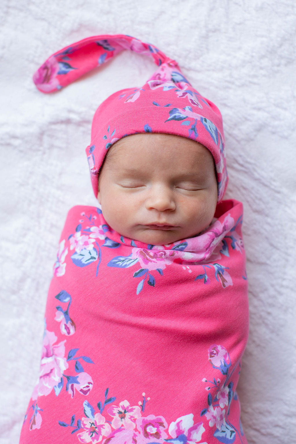Rose Pregnancy Robe & Swaddle Blanket Set