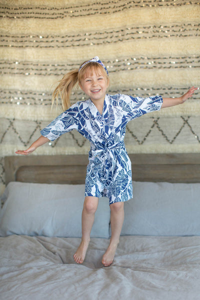 Serra Pregnancy/Postpartum Robe with Matching Girls Robe