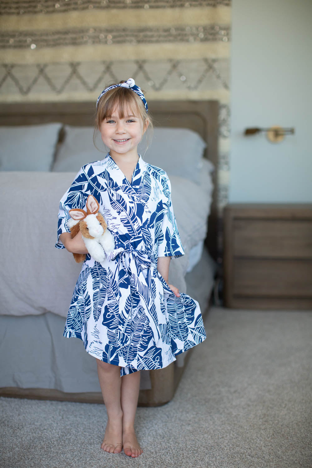 Serra Pregnancy/Postpartum Robe with Matching Girls Robe
