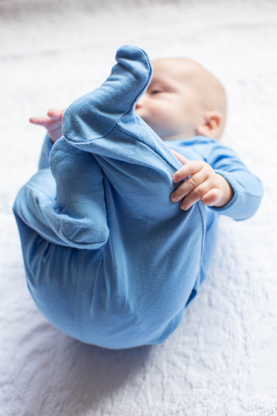 Sky Blue Baby Kimono Set