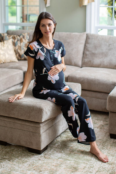 Willow Maternity Nursing Pajamas