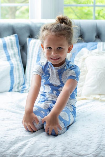 Zoe Floral Girls Pajama  Set